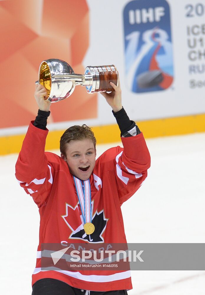 2013 IIHF World U18 Championships. Final match