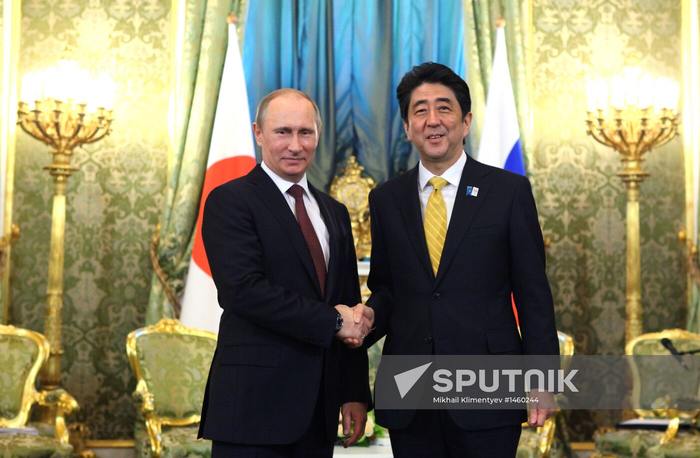 Russian-Japanese talks in Kremlin