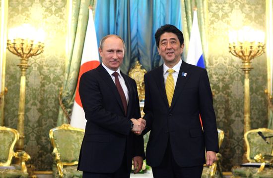 Russian-Japanese talks in Kremlin