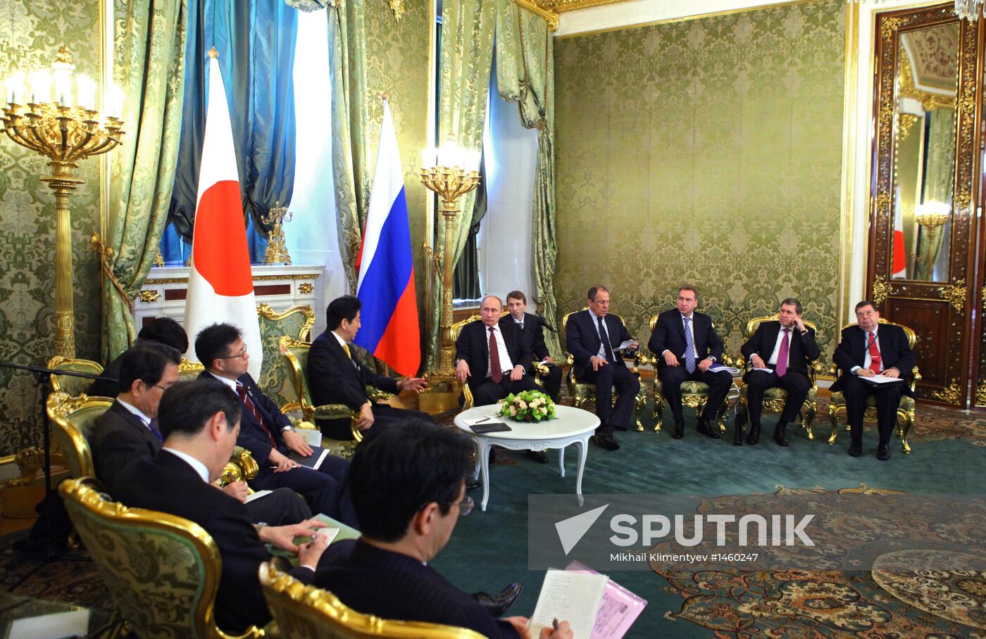 Russian-Japanese talks in Kremlin