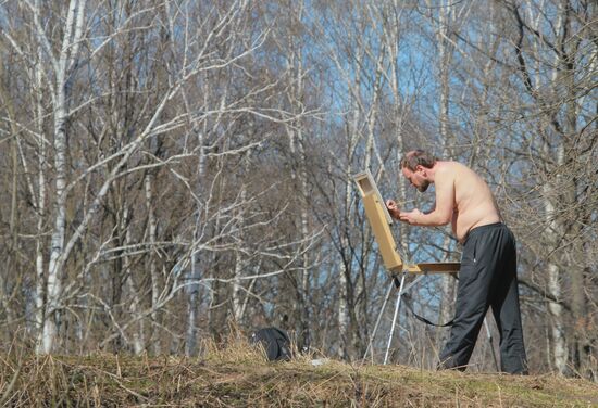 Long-awaited spring finally arrives in Moscow