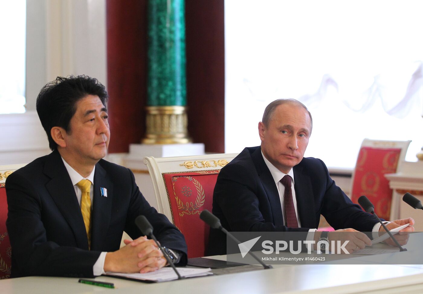 Russian-Japanese talks in Kremlin