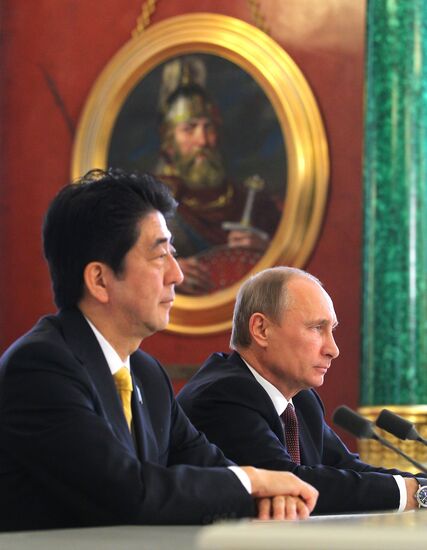 Russian-Japanese talks in Kremlin