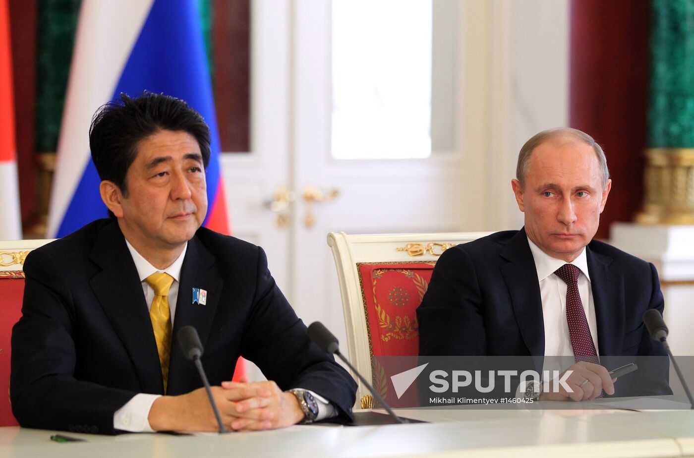 Russian-Japanese talks in Kremlin