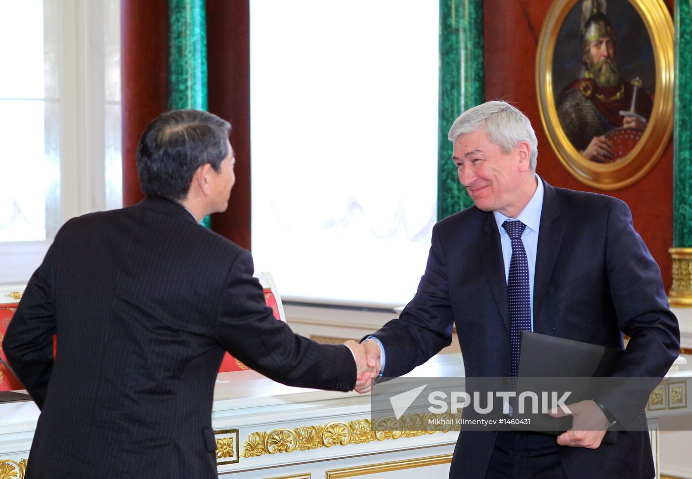 Russian-Japanese talks in Kremlin