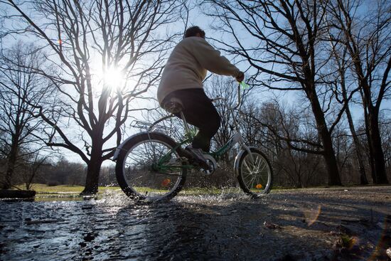 Long-awaited spring finally arrives in Moscow