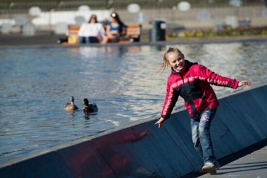 Long-awaited spring finally arrives in Moscow