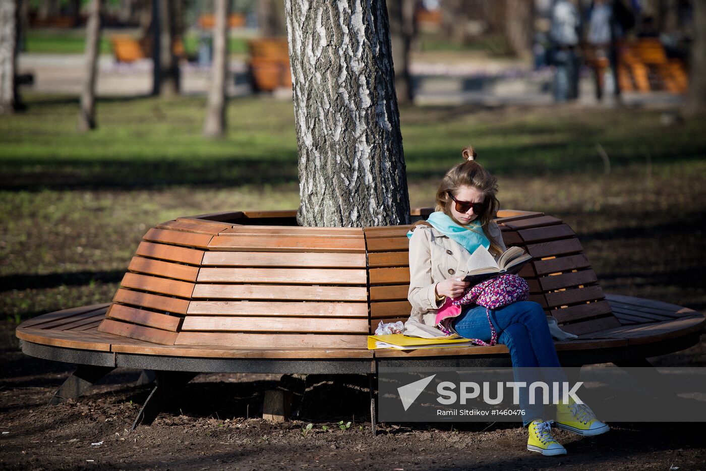 Long-awaited spring finally arrives in Moscow