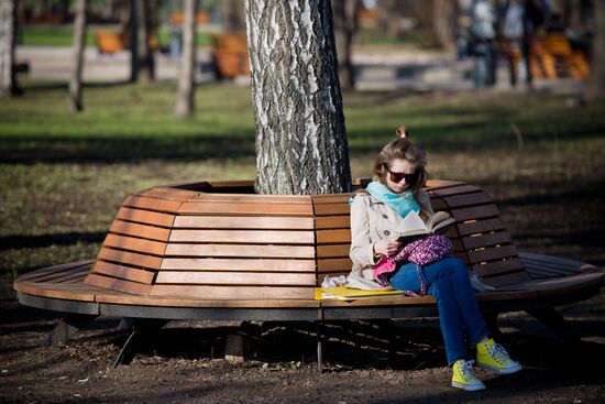 Long-awaited spring finally arrives in Moscow