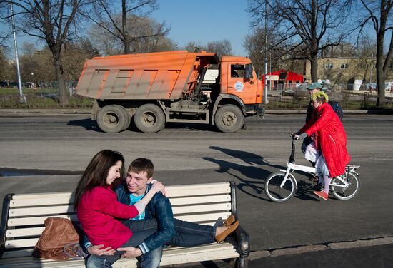 Long-awaited spring finally arrives in Moscow