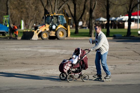 Long-awaited spring finally arrives in Moscow