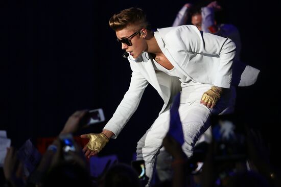 Justin Bieber concert