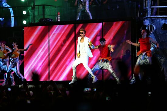 Justin Bieber concert