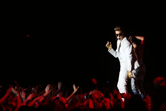 Justin Bieber concert