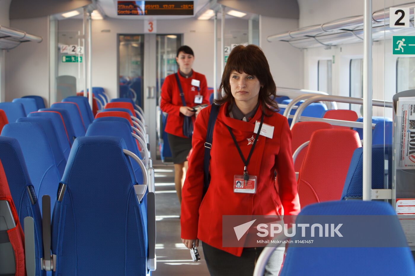 High-speed "Lastochka" express trains start running in Sochi