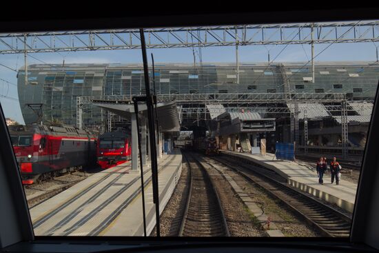 High-speed "Lastochka" express trains start running in Sochi