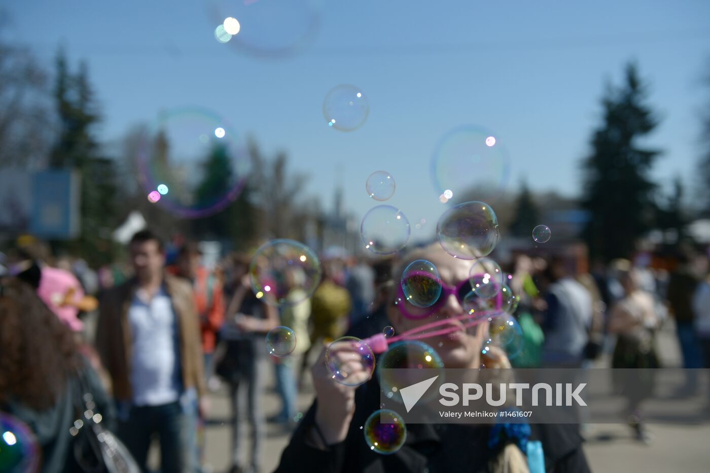 Annual soap bubble parade "Dreamflash"