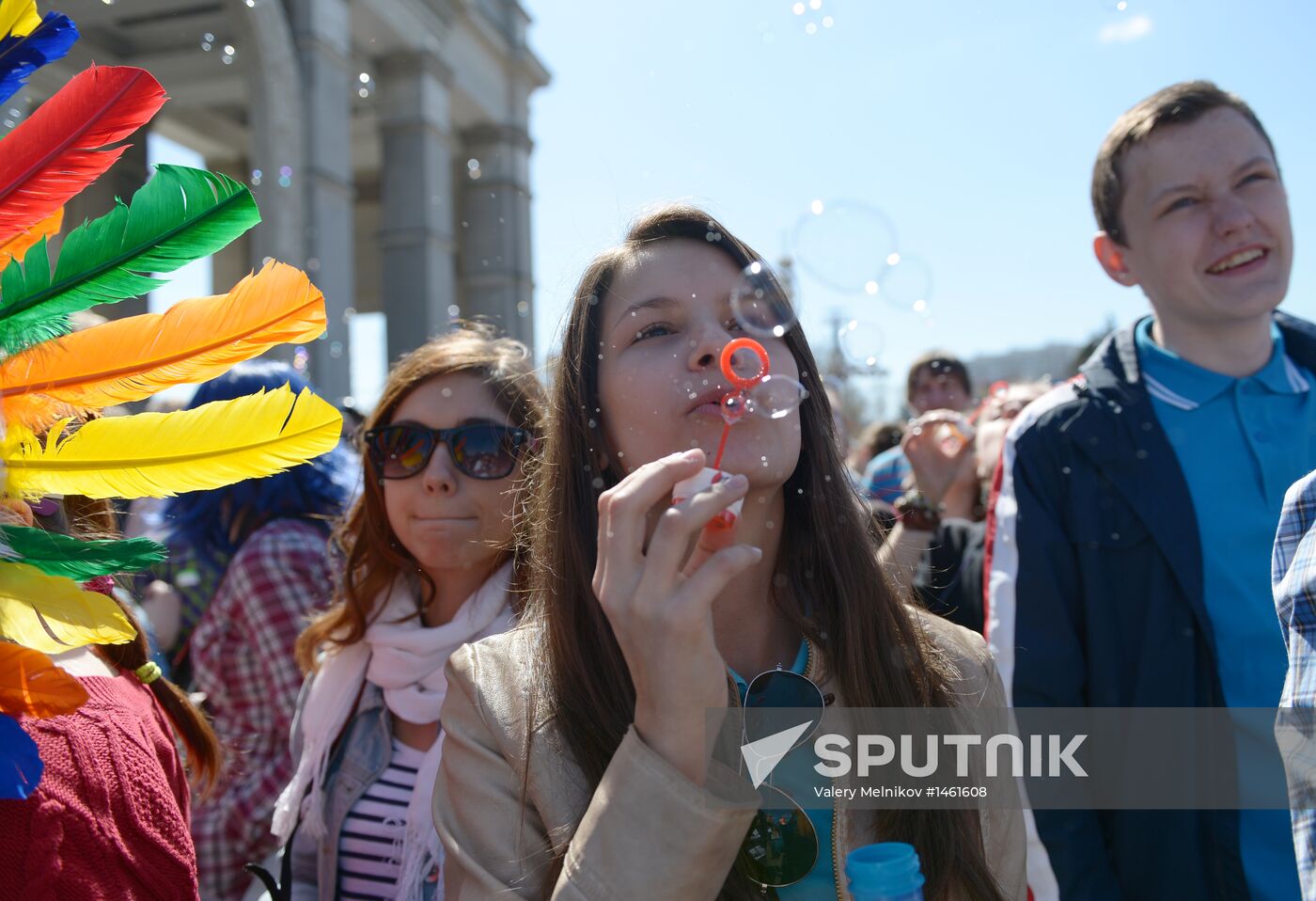 Annual soap bubble parade "Dreamflash"
