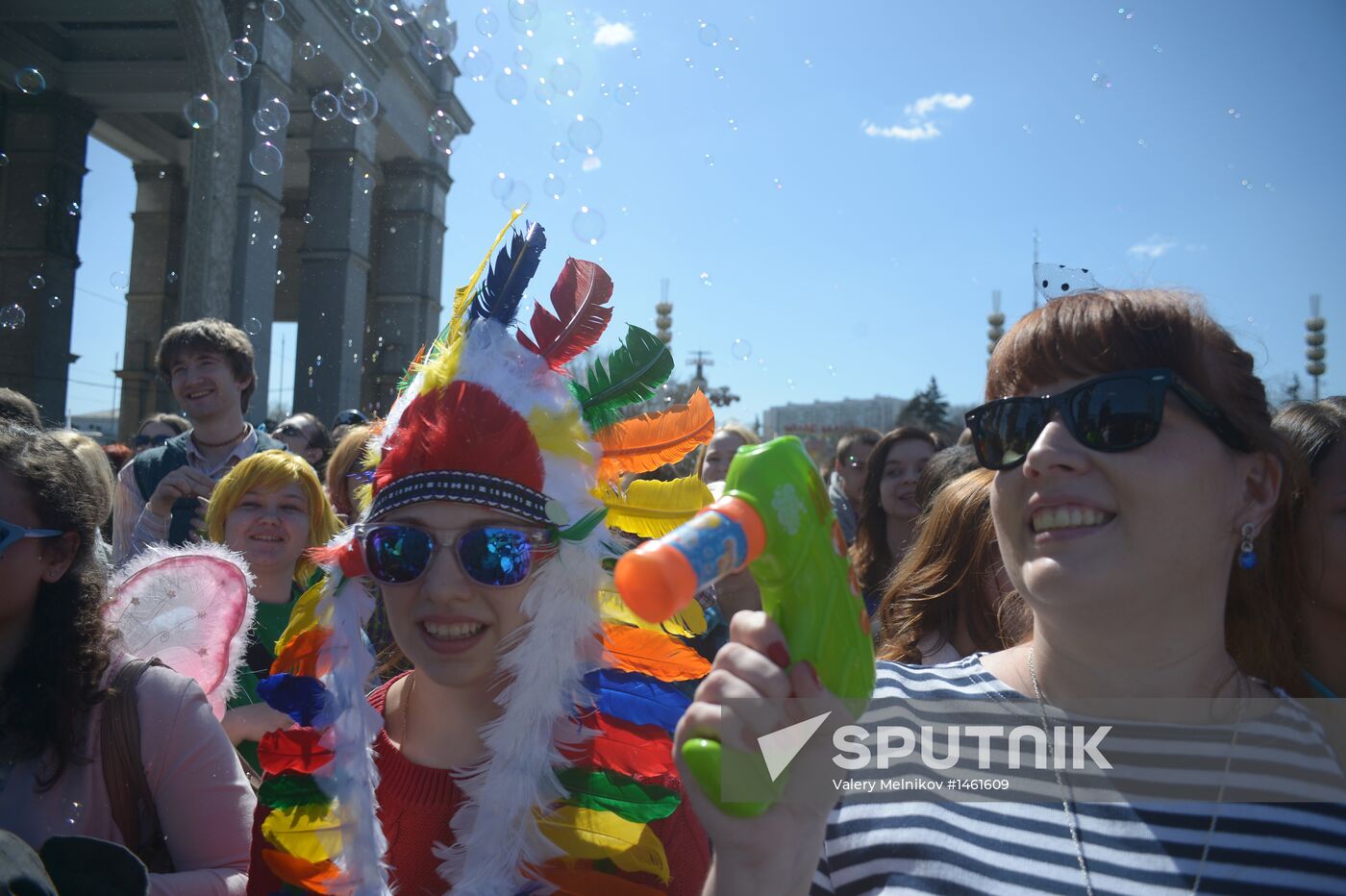 Annual soap bubble parade "Dreamflash"