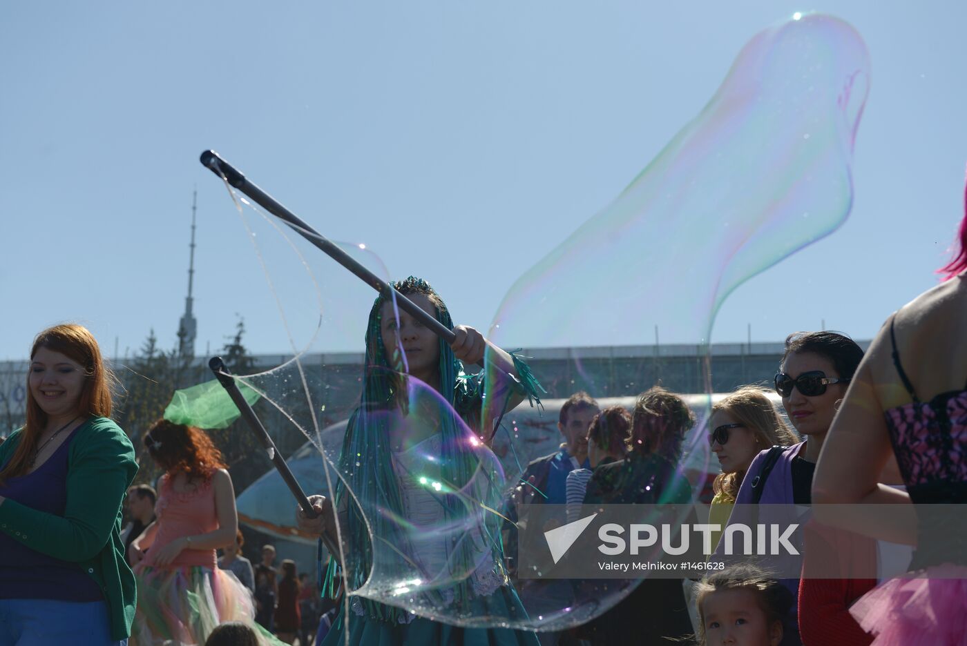 Annual soap bubble parade "Dreamflash"