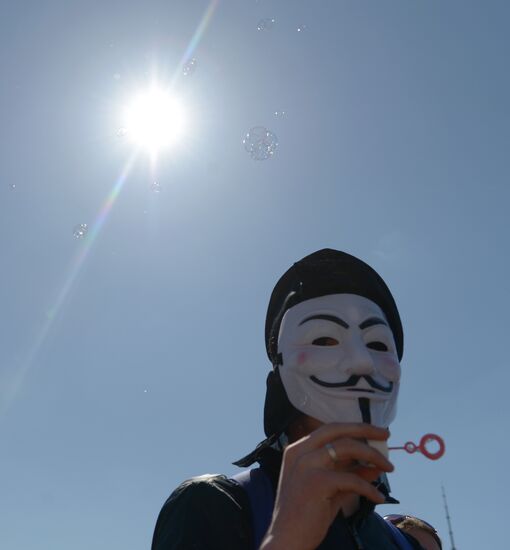 Annual soap bubble parade "Dreamflash"