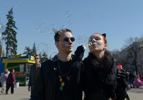 Annual soap bubble parade "Dreamflash"