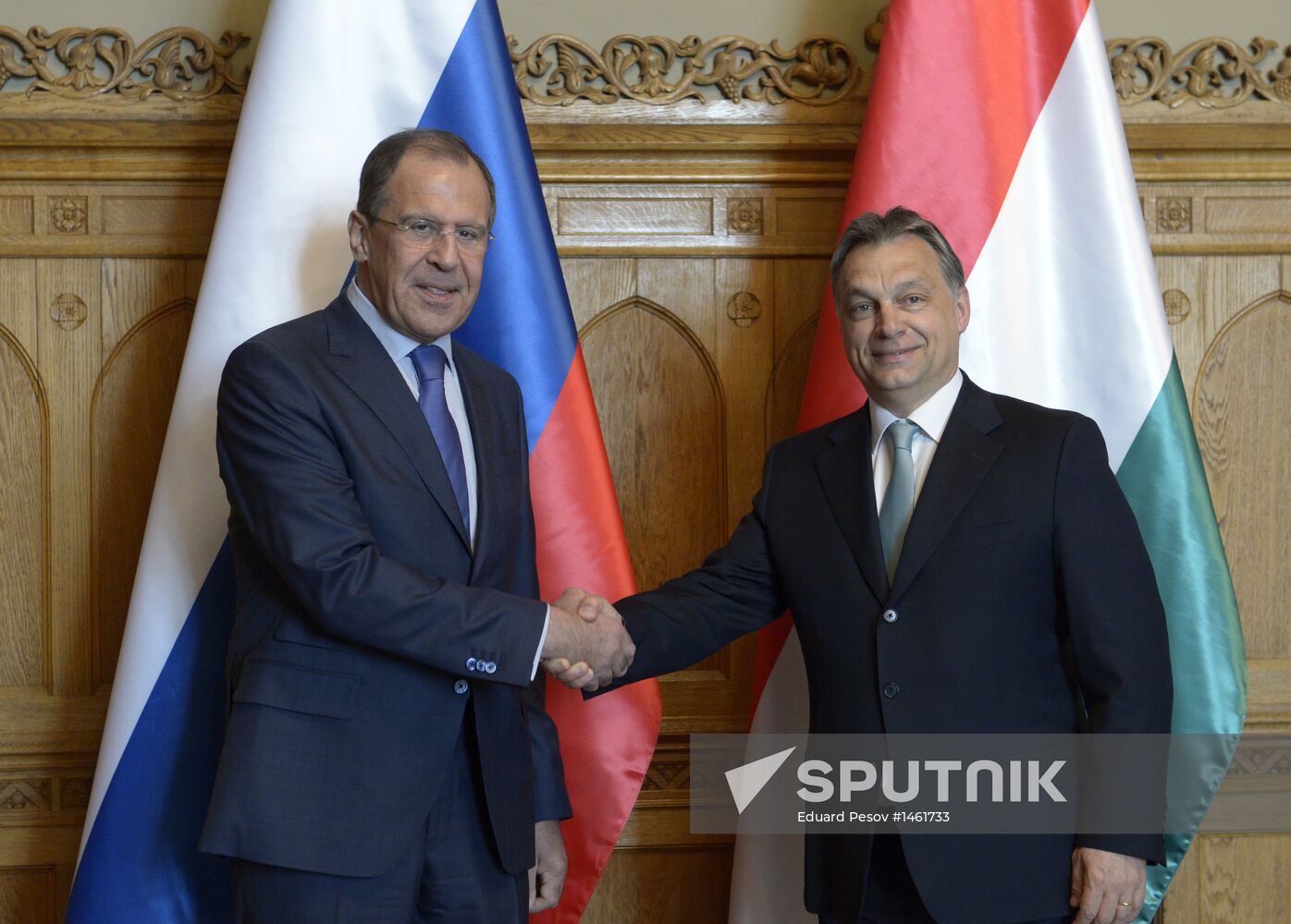 Sergei Lavrov visits Hungary