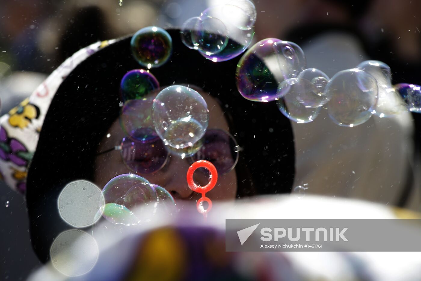 Annual soap bubble parade "Dreamflash"