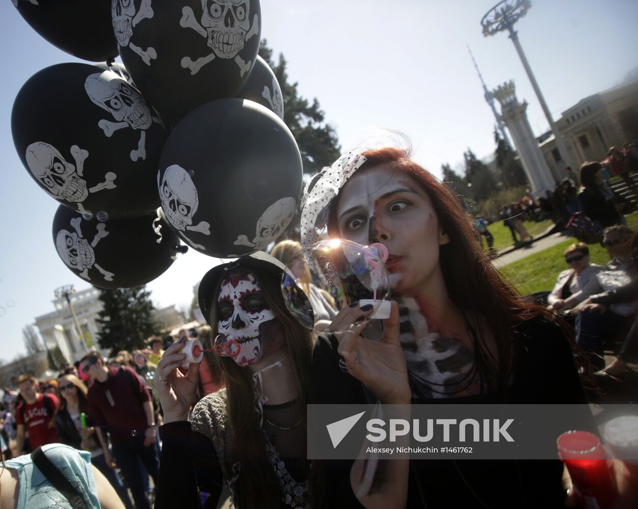 Annual soap bubble parade "Dreamflash"