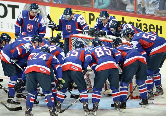 2013 IIHF World Championship. France vs Slovakia