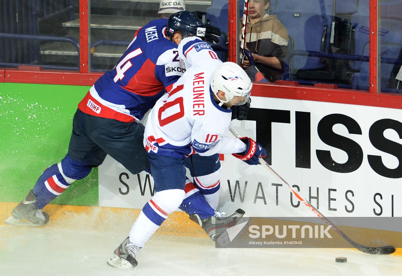2013 IIHF World Championship. France vs Slovakia