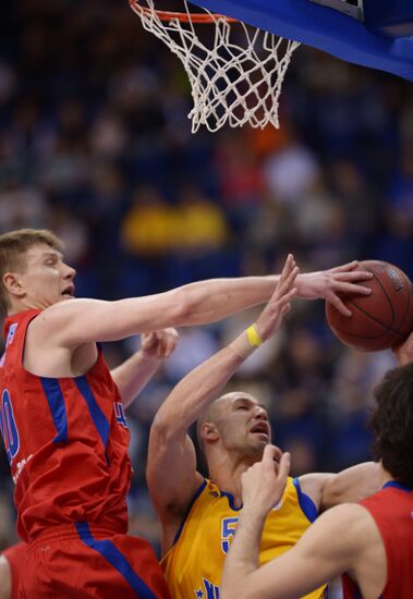 Russian Professional Basketball League. CSKA vs Khimki