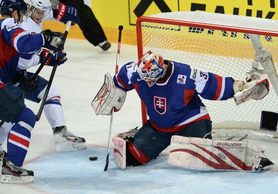 2013 IIHF World Championship. France vs Slovakia