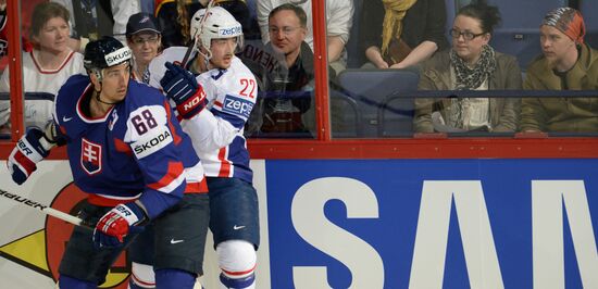 2013 IIHF World Championship. France vs Slovakia