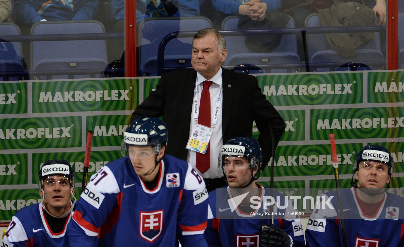 2013 IIHF World Championship. France vs Slovakia