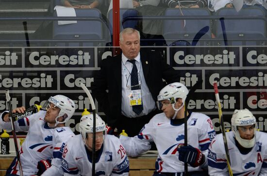 2013 IIHF World Championship. France vs Slovakia