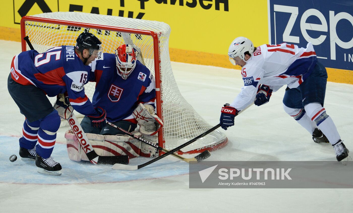 2013 IIHF World Championship. France vs Slovakia
