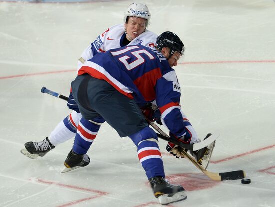 2013 IIHF World Championship. France vs Slovakia