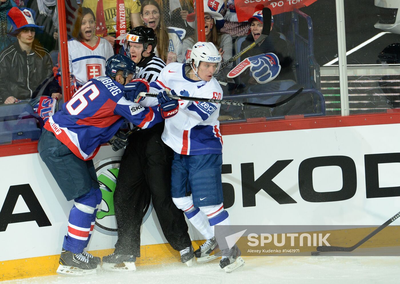 2013 IIHF World Championship. France vs Slovakia