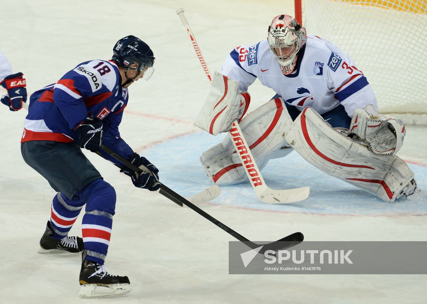 2013 IIHF World Championship. France vs Slovakia