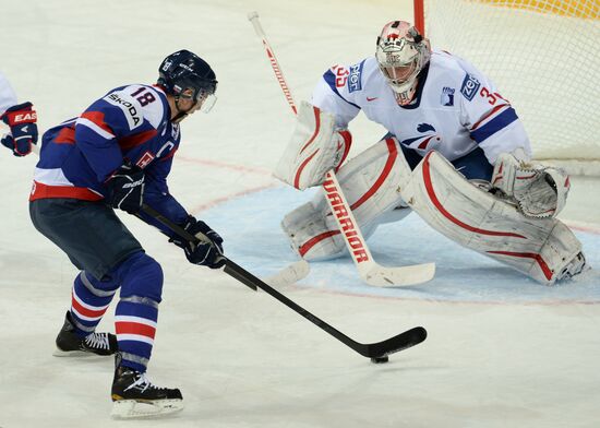 2013 IIHF World Championship. France vs Slovakia