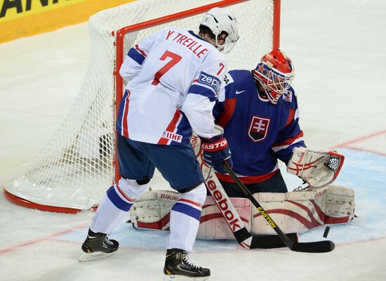 2013 IIHF World Championship. France vs Slovakia