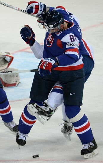 2013 IIHF World Championship. France vs Slovakia