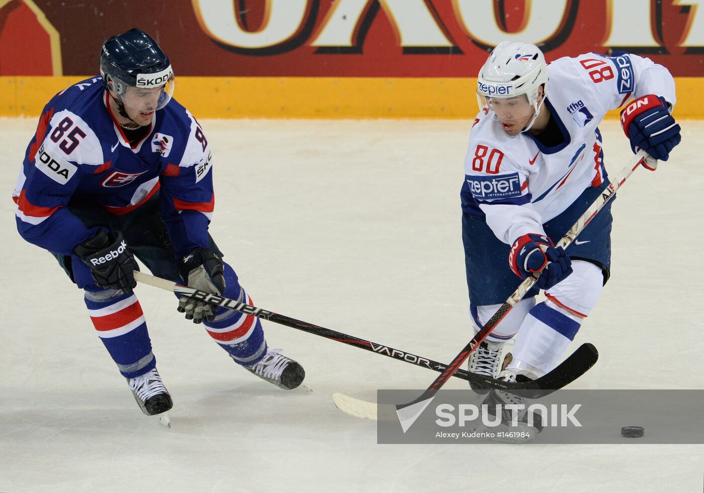 2013 IIHF World Championship. France vs Slovakia