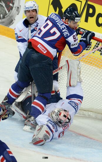 2013 IIHF World Championship. France vs Slovakia