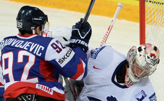 2013 IIHF World Championship. France vs Slovakia