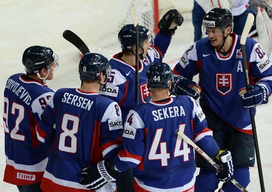 2013 IIHF World Championship. France vs Slovakia