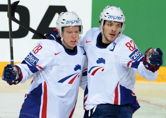 2013 IIHF World Championship. France vs Slovakia