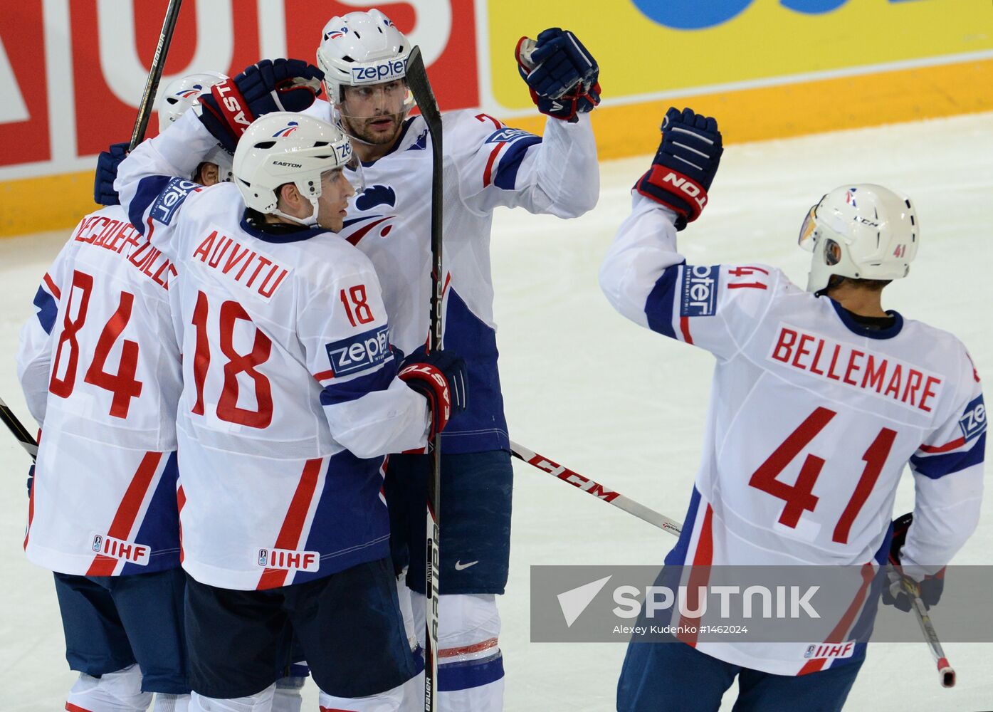 2013 IIHF World Championship. France vs Slovakia