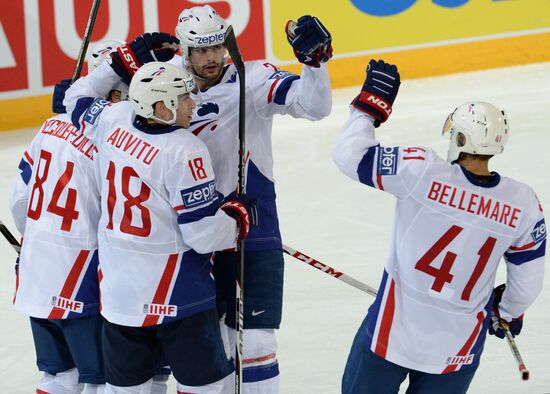 2013 IIHF World Championship. France vs Slovakia